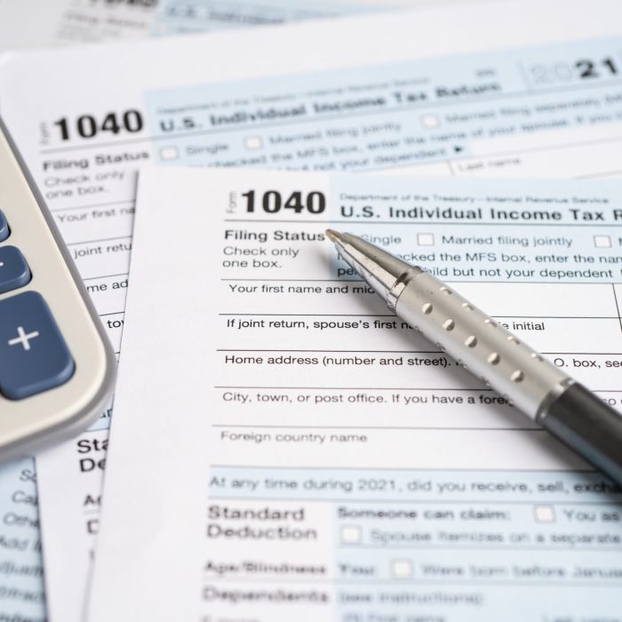 Form 1040, U.S. Individual Income Tax Return, tax forms in the U.S. tax system.